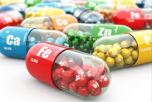 Vitamines pour la puissance